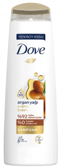 Dove  Argan Yağı Onarıcı Bakım 400 ml Şampuan kullananlar yorumlar